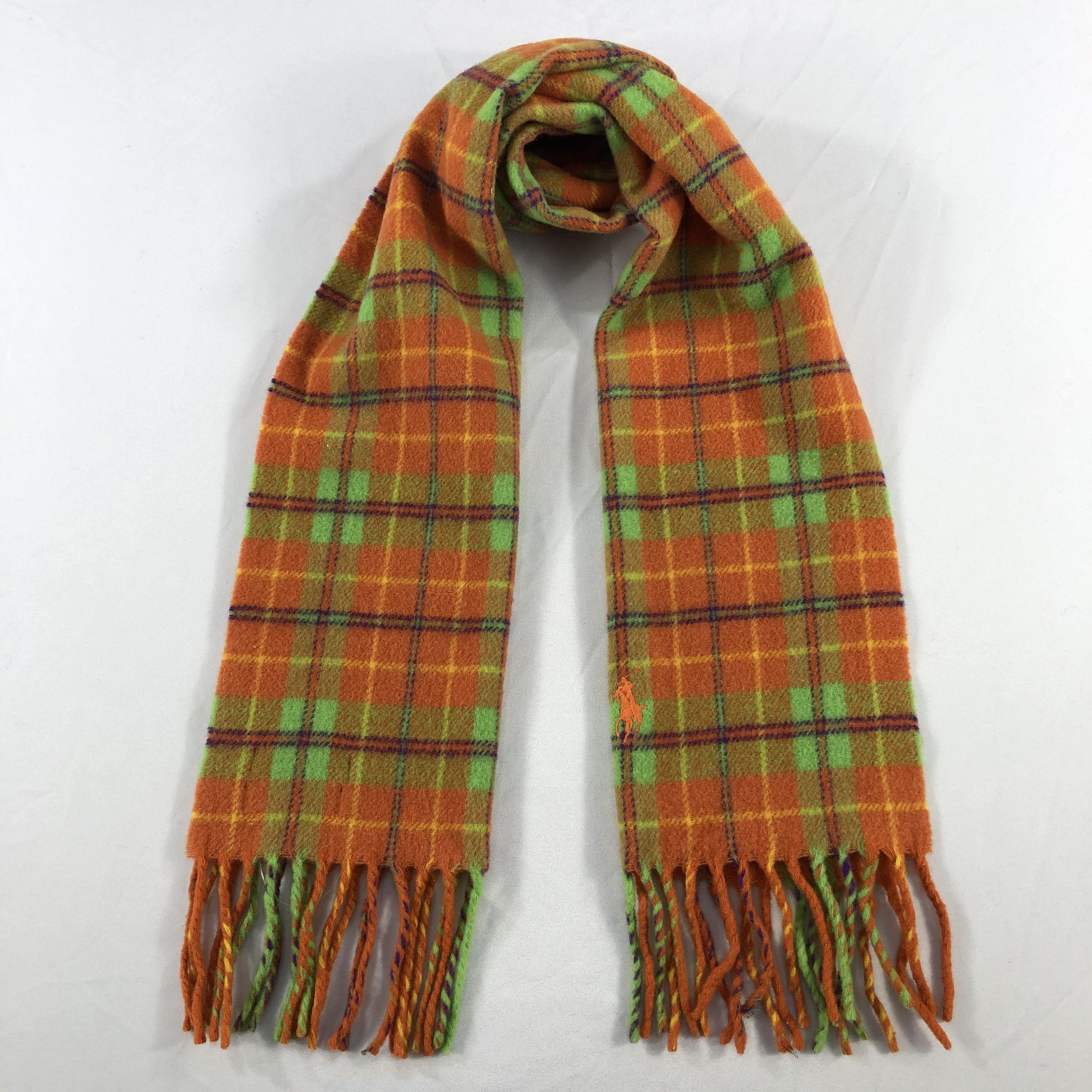 Polo Ralph Lauren Vintage Polo Ralph Lauren Scarf - WW3294 Size ONE SIZE - 1 Thumbnail