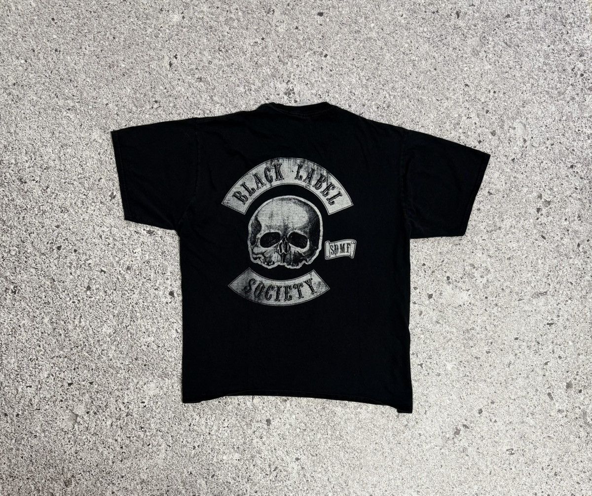 Band Tees × Vintage Vintage 2000’s The Almighty Black Label Society T-Shirt Size US XXL / EU 58 / 5 - 6 Thumbnail