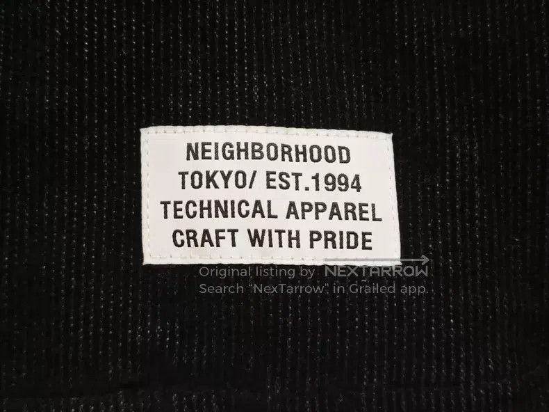 Neighborhood Neighborhood Corduroy Sheepskin Collar Jacket Size US M / EU 48-50 / 2 - 6 Thumbnail