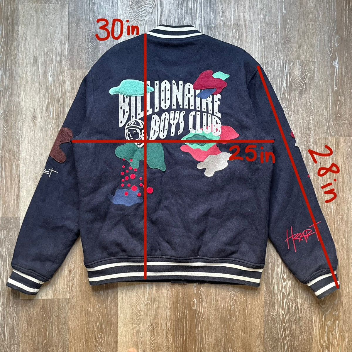 Billionaire Boys Club billionaire boys club BB mars varsity jacket Size US XXL / EU 58 / 5 - 2 Thumbnail