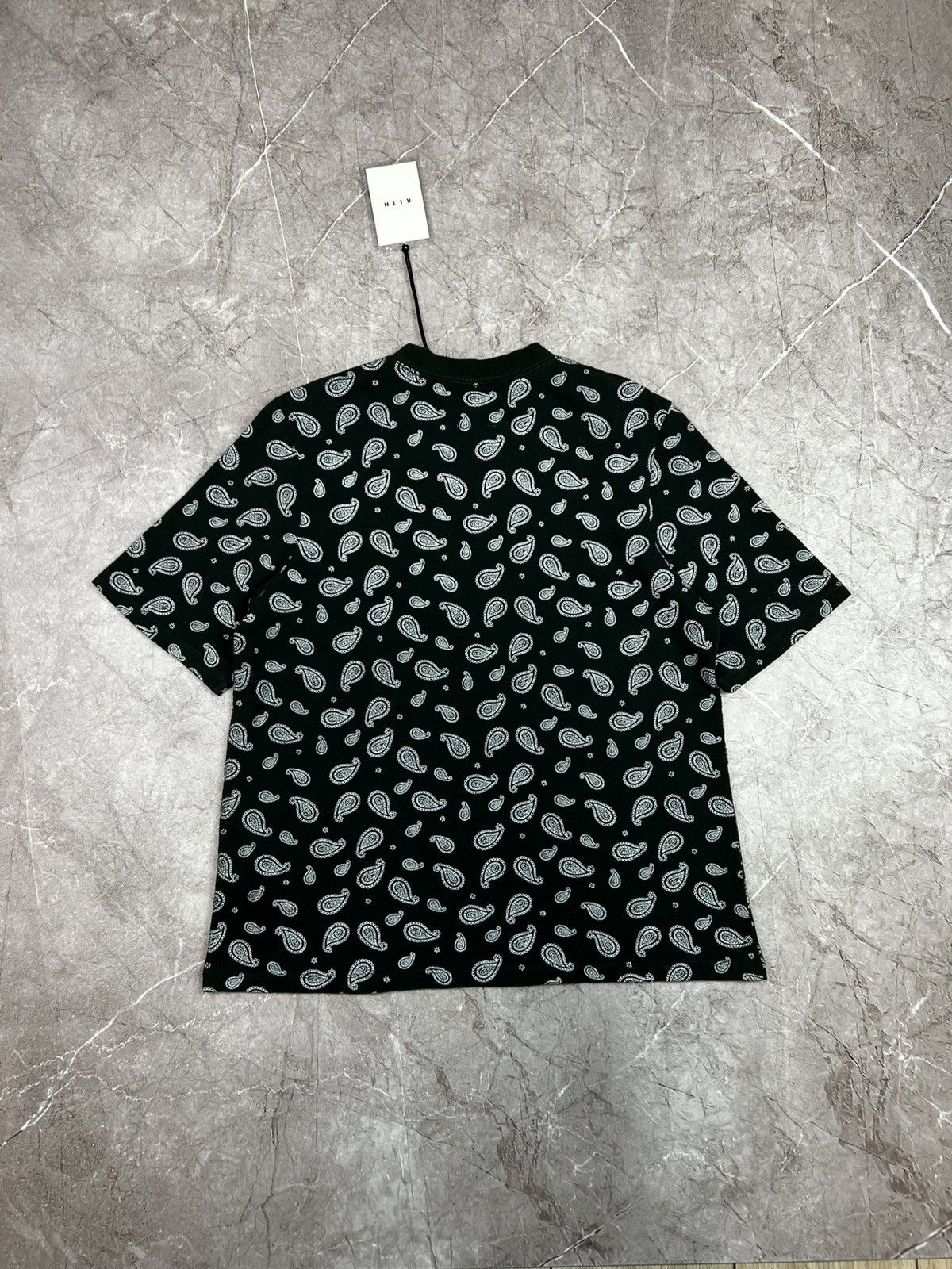 Kith Kith Paisley Heavy Mei T-shirt Forest Green Size US M / EU 48-50 / 2 - 2 Thumbnail