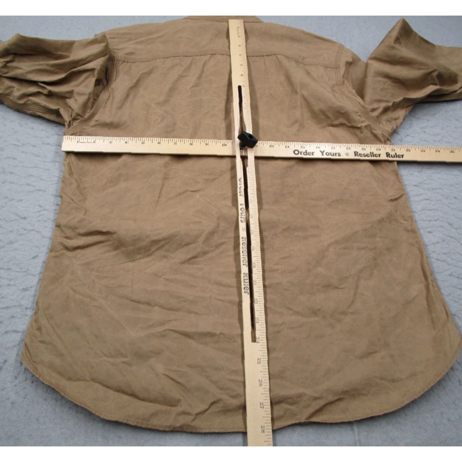 Vintage VINTAGE RS Posse Co. Shirt Men XL Brown Canvas Long Sleeve Button-Up Bohemian City Retro Made in Japan Size US XL / EU 56 / 4 - 6 Thumbnail