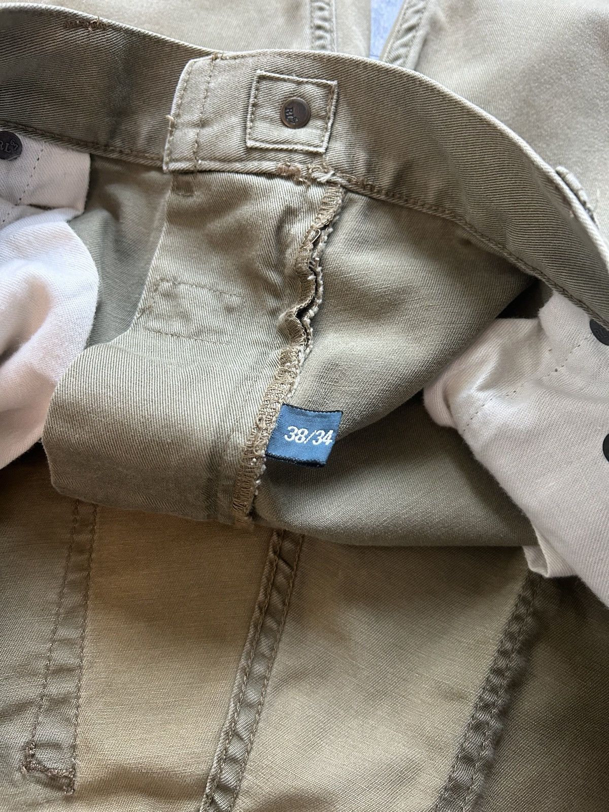 Polo Ralph Lauren Vintage Polo Ralph Lauren Olive Green Chino Pants Size US 38 / EU 54 - 6 Thumbnail