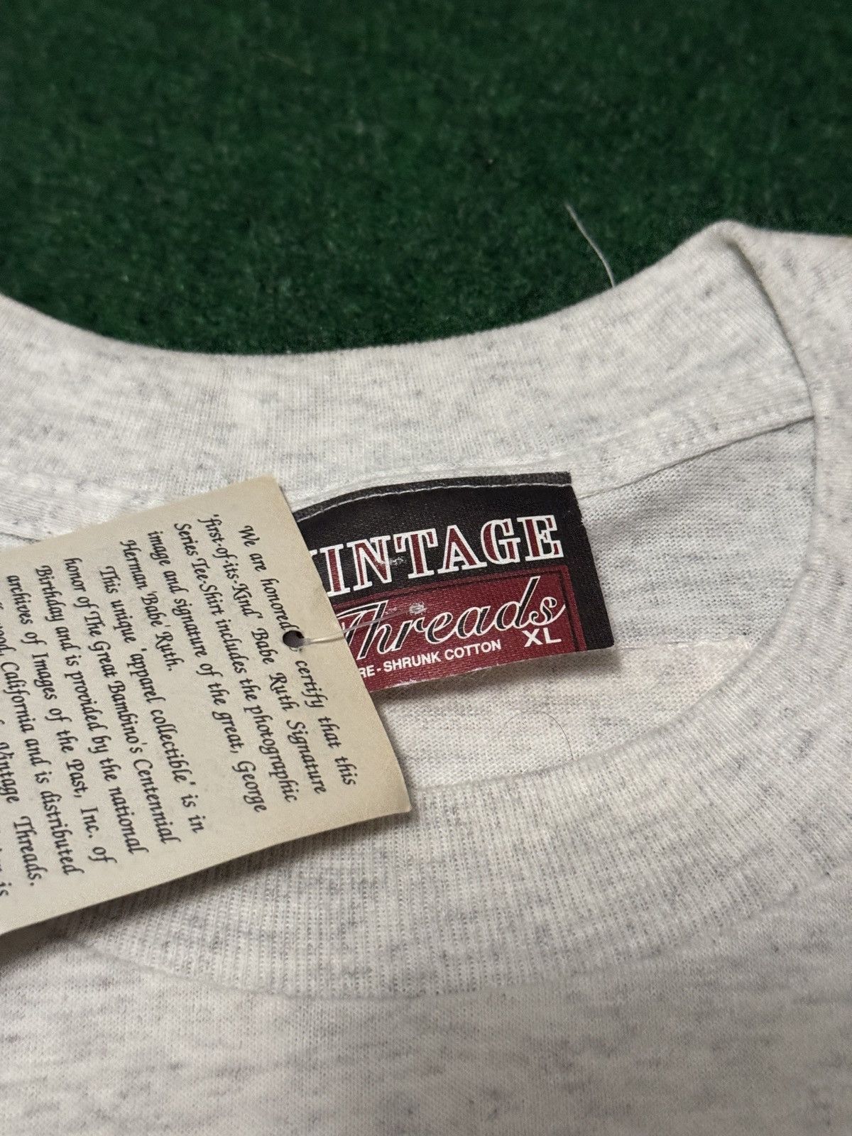 Vintage 90s Babe Ruth Lou Gehrig Vintage Baseball XL T Shirt Size US XL / EU 56 / 4 - 5 Thumbnail