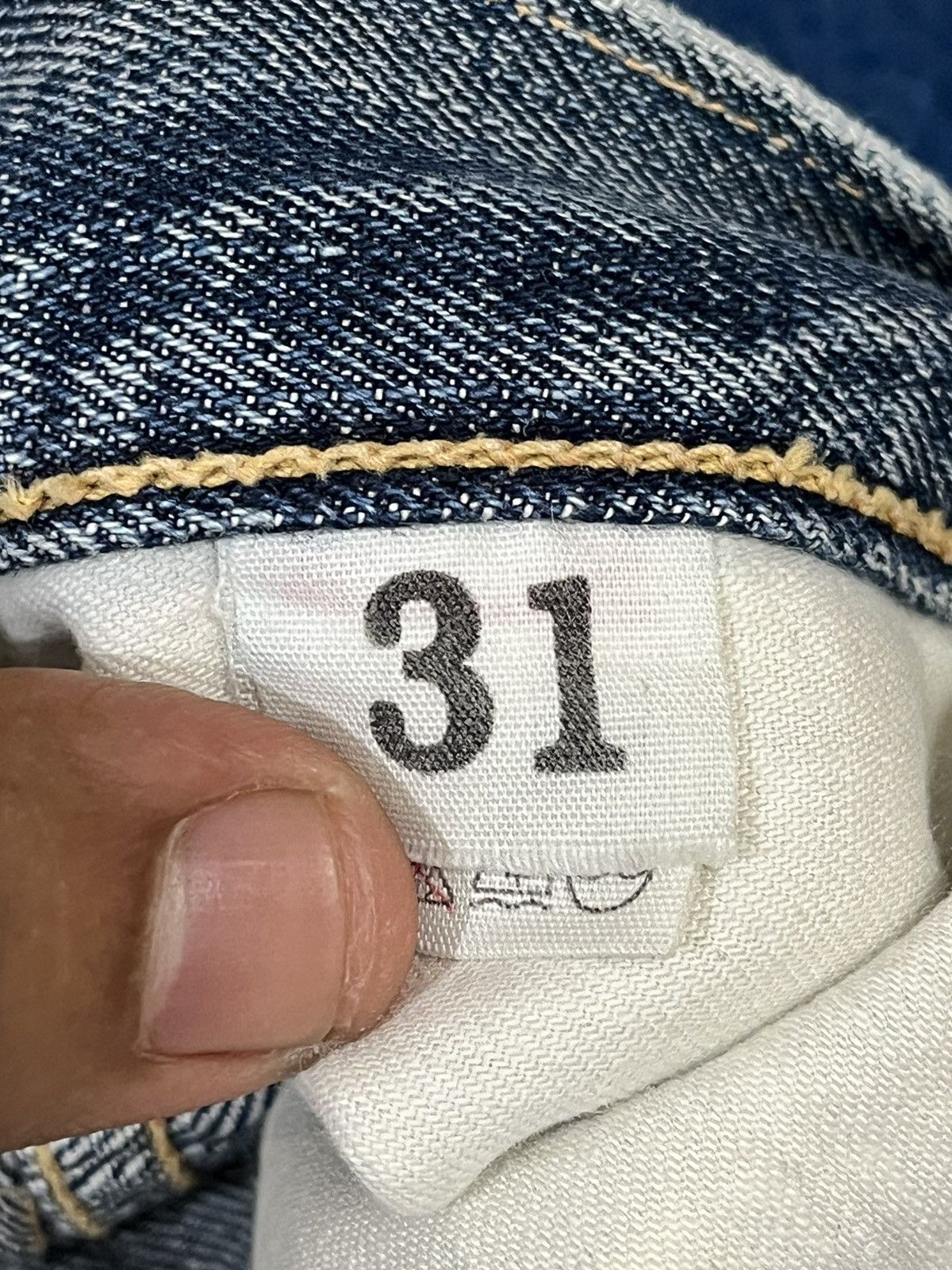 Evisu ‼️‼️Warehouse&Co X Evisu‼️‼️ Lot 0110 Selvedge Denim Size US 31 - 14 Thumbnail