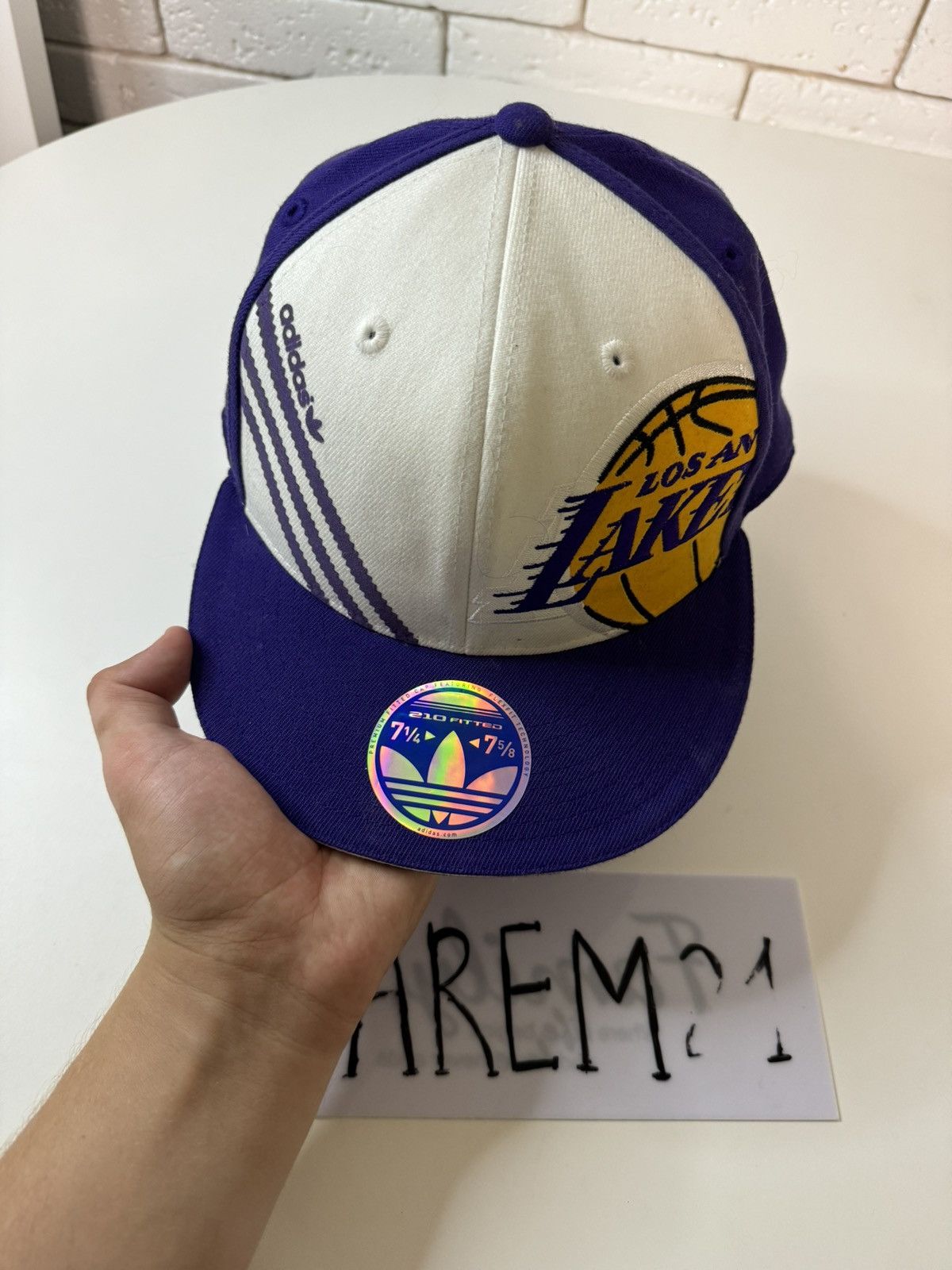 NBA Los Angeles Lakers adidas cap hat Size ONE SIZE - 2 Thumbnail