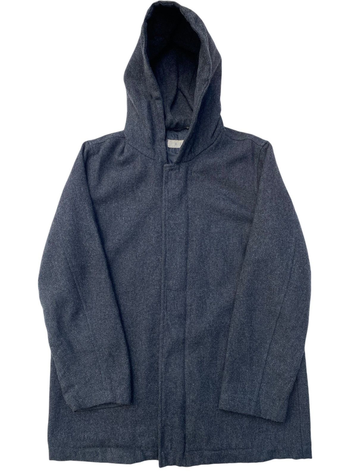 Japanese Brand × Vintage Vtg H.U.F.E Wool Jacket Zip Up Size US L / EU 52-54 / 3 - 1 Thumbnail