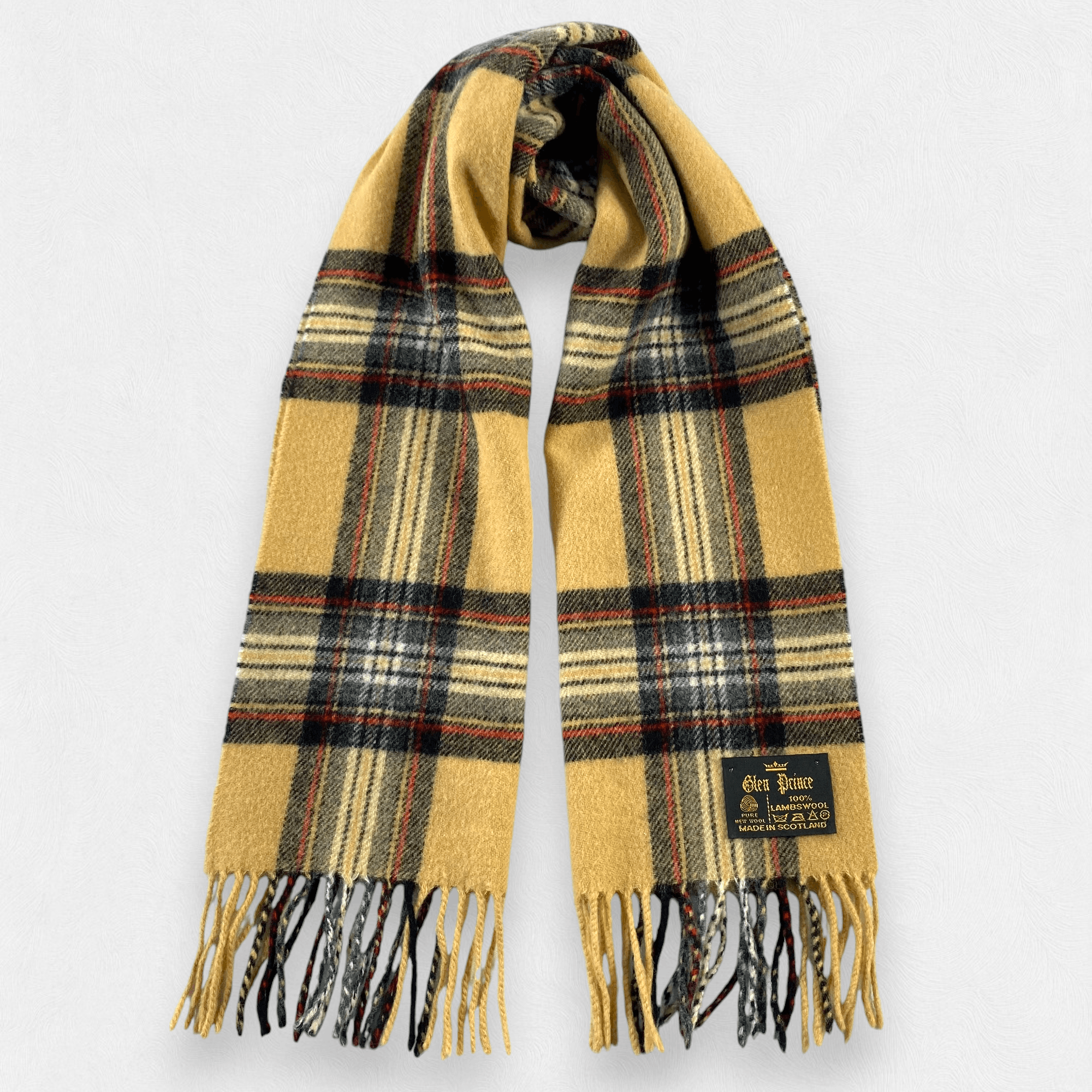 Designer Glen Prince Scarf Neck Wrap Wool Muffler Size ONE SIZE - 1 Thumbnail