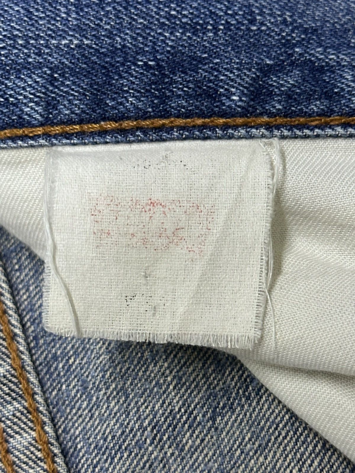 Levi's Vintage Levi’s 503 Distressed Japan Denim Straight Leg Faded Size US 34 / EU 50 - 13 Thumbnail