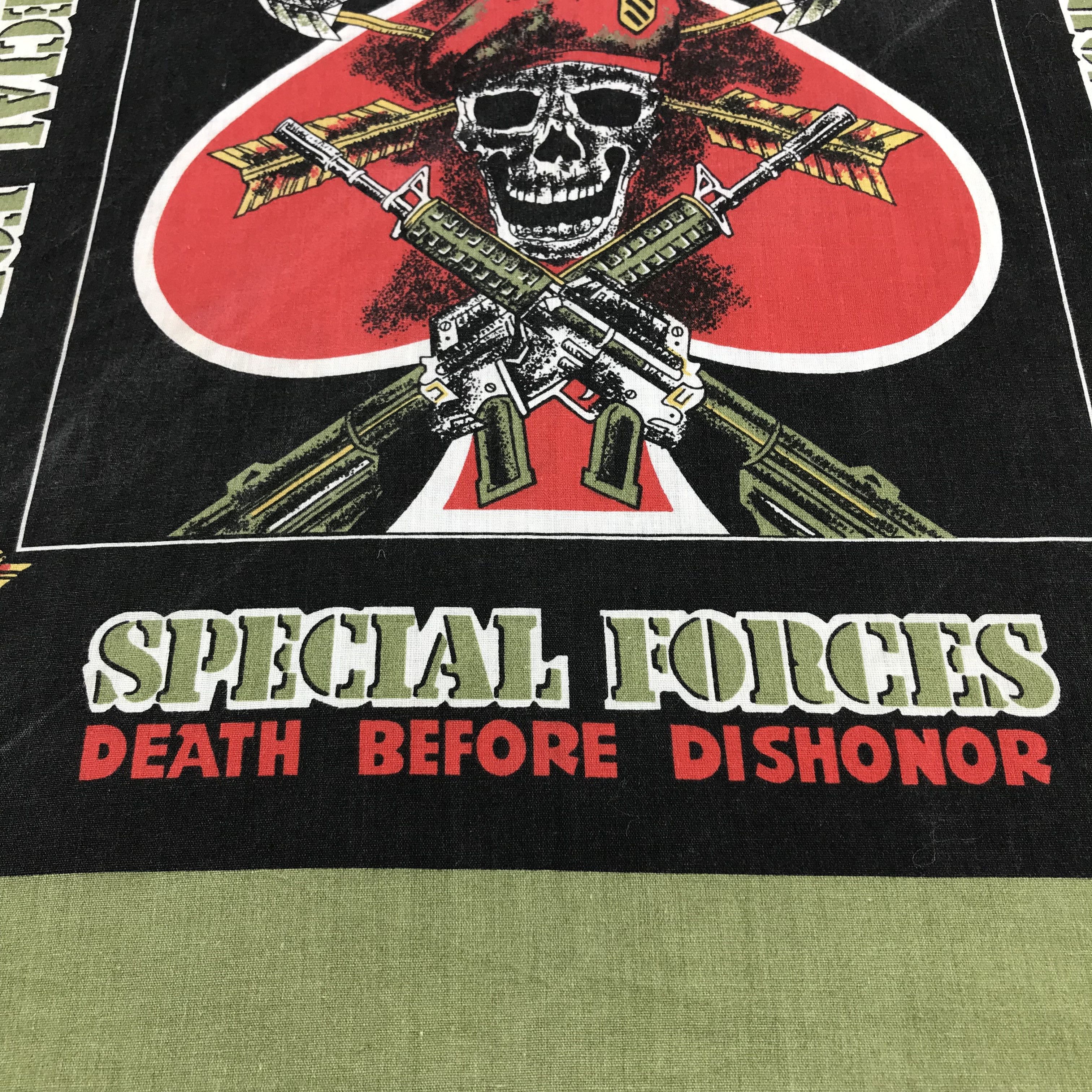 Death Before Dishonor Death Before Dishonor Neckerchief Bandana H1299 Size ONE SIZE - 4 Thumbnail