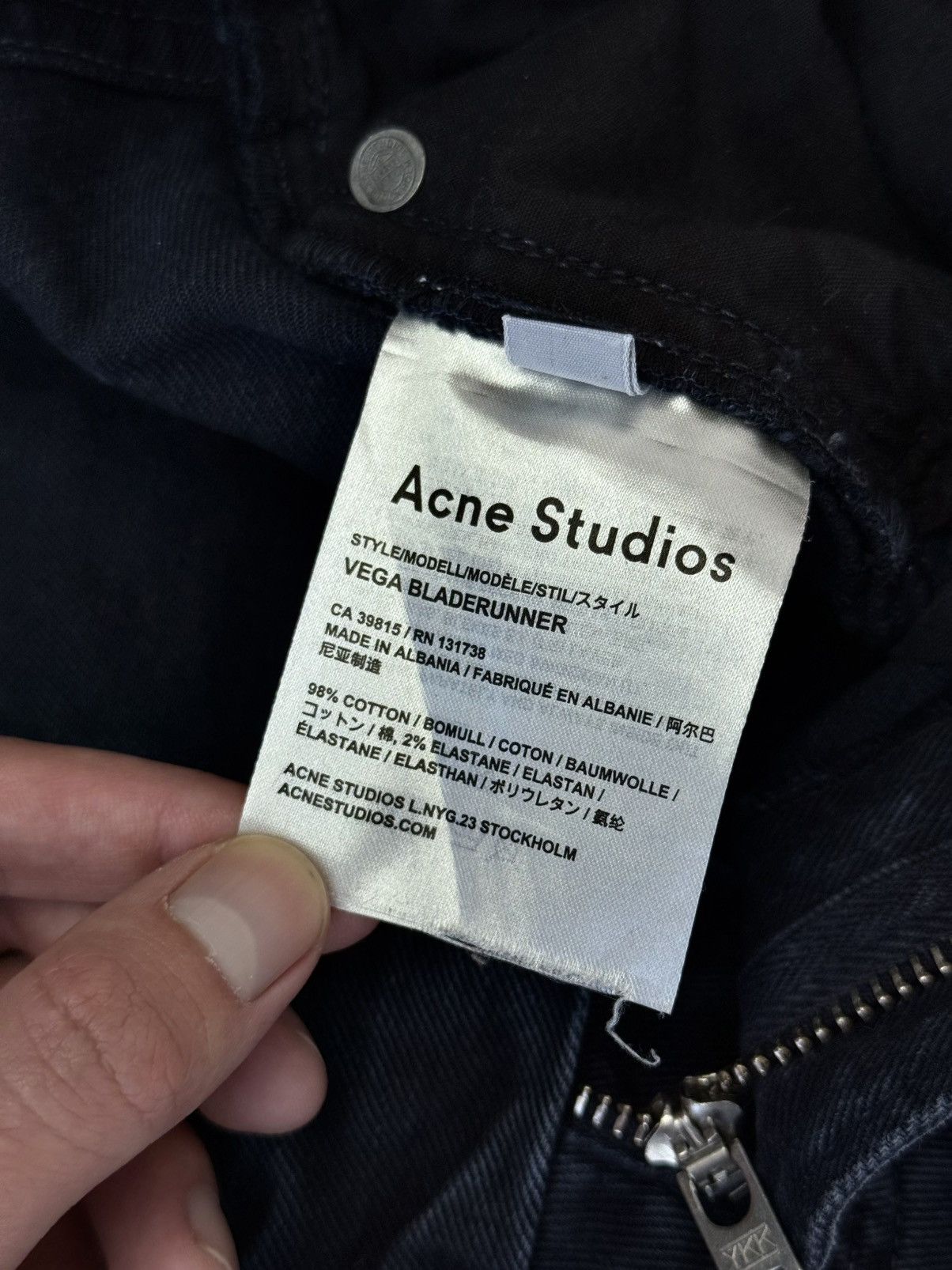 Acne Studios Acne Studios Vega Bladerunner Jeans Size US 31 - 4 Thumbnail
