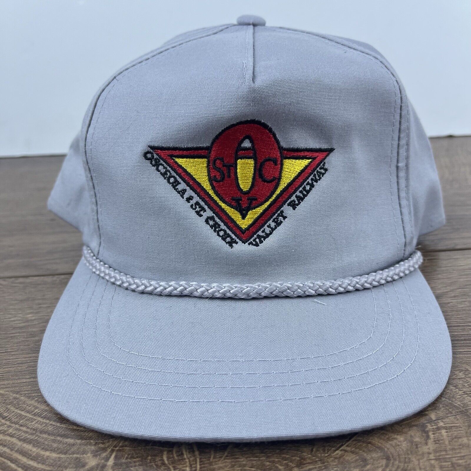 Other Osceola St Croix Hat Valley Railway Snapback Hat Gray Hat Ad Size ONE SIZE - 2 Thumbnail