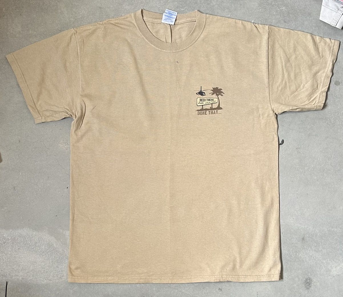 Vintage VINTAGE MILITARY AFGHANISTAN SADDAM TEE Size US M / EU 48-50 / 2 - 3 Thumbnail