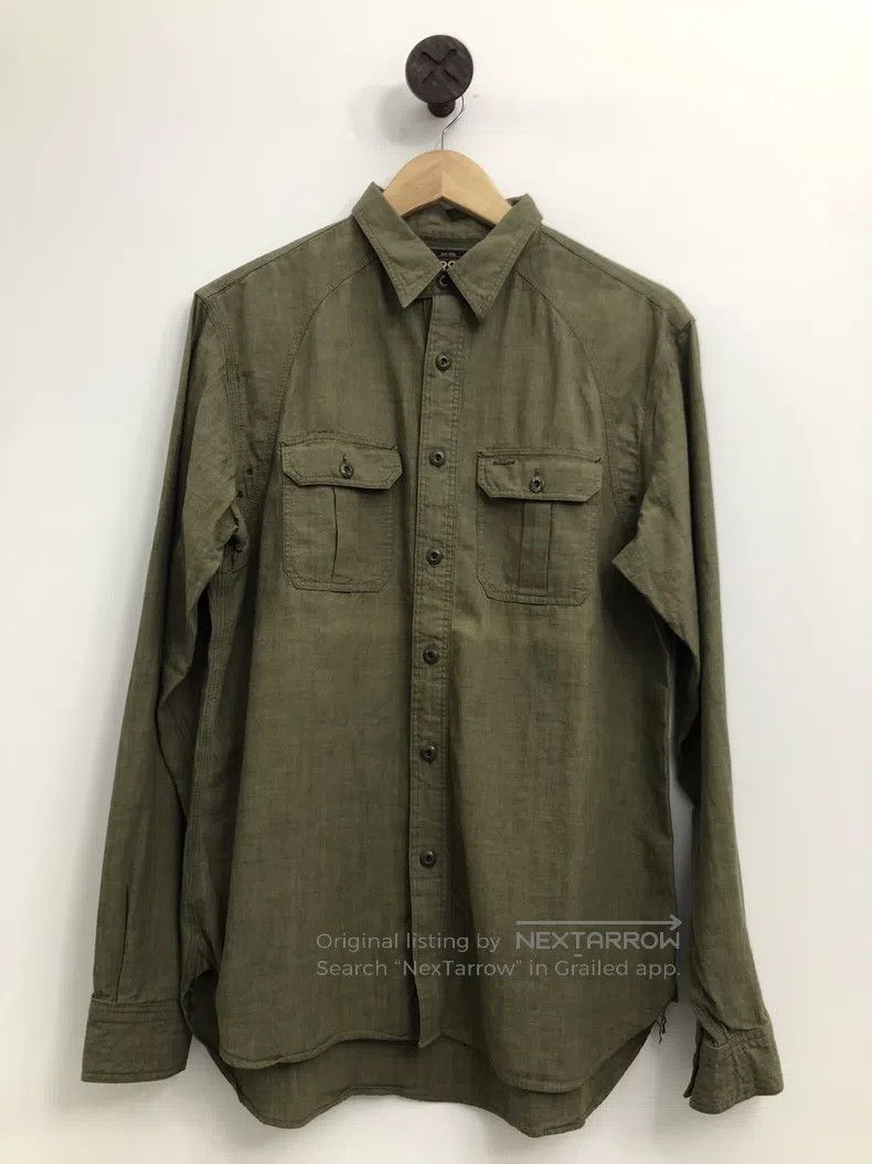 RRL Ralph Lauren RRL Ralph Lauren Youth fabric workwear shirt Size US M / EU 48-50 / 2 - 1 Thumbnail