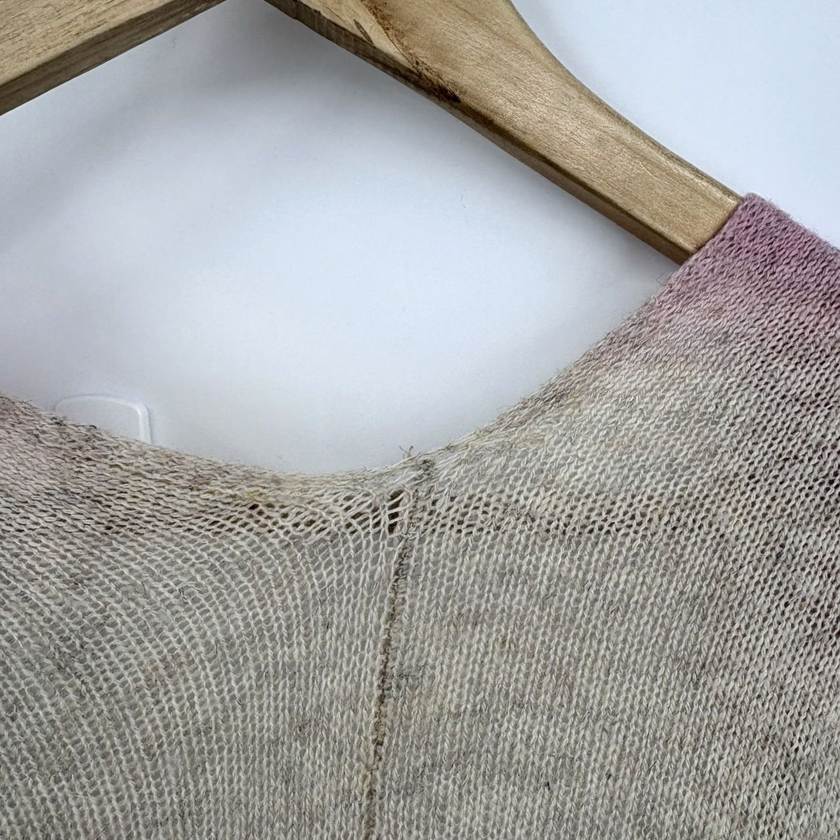 Vintage Roberta Roller Rabbit Pink Cashmere Sweater One Size Poncho Luxury Pullover Size ONE SIZE - 7 Thumbnail