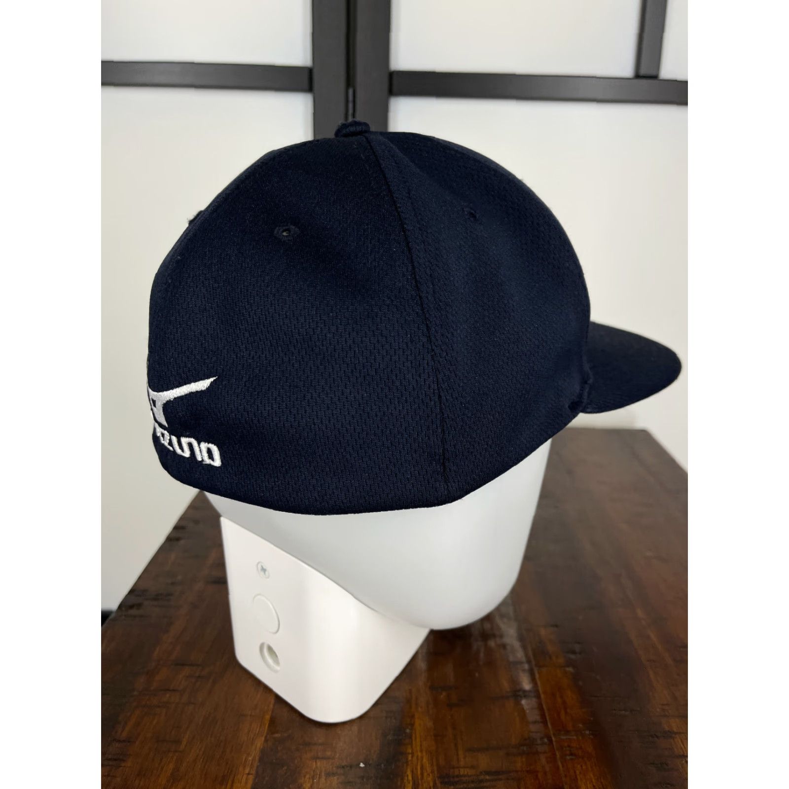 Vintage Richardson BNL Hat Cap Fitted Adult Medium Blue Baseball Polyester Mens Baseball Cap Adjustable UK USA Logo 1990s Size ONE SIZE - 7 Thumbnail