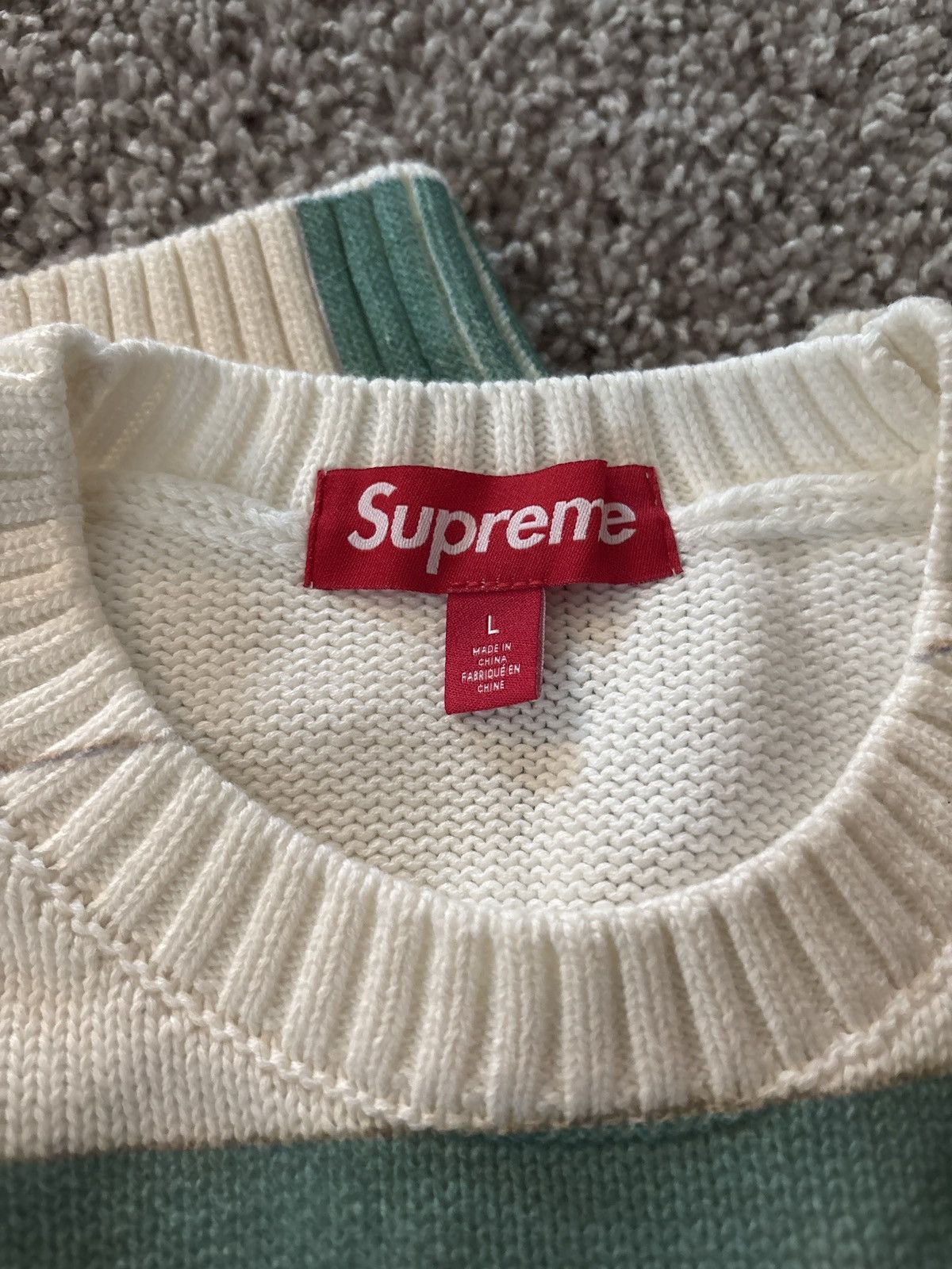 Damien Hirst × Supreme Supreme x Damien Hirst Shark Sweater Size US L / EU 52-54 / 3 - 5 Thumbnail