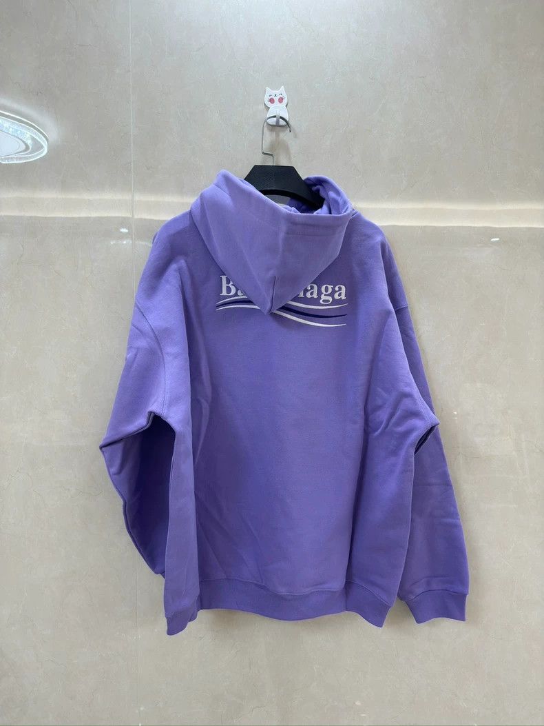 Balenciaga Balenciaga Purple Coke Hoodie Size US M / EU 48-50 / 2 - 2 Thumbnail