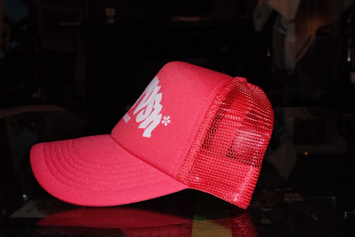 Supervsn supervsn red trucker hat Size ONE SIZE - 2 Thumbnail