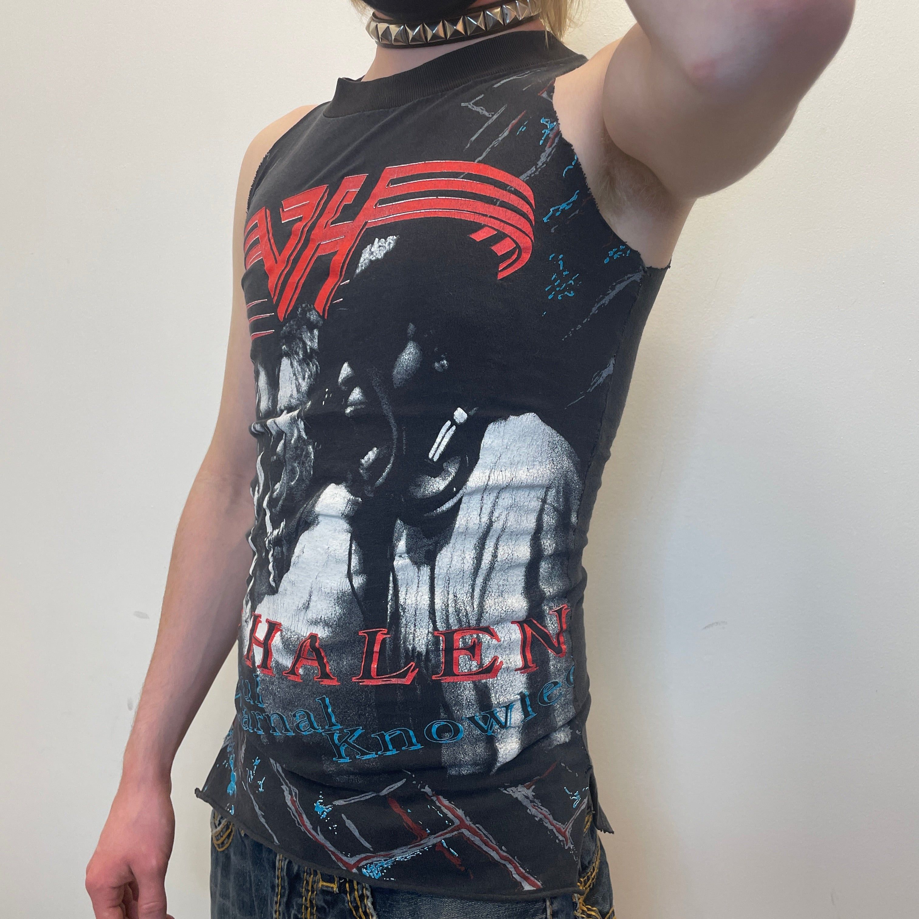 Other Van Halen "For Unlawful Carnal Knowledge" Vintage Upcycled Made in USA Graphic T-Shirt Size Small Size US S / EU 44-46 / 1 - 2 Thumbnail