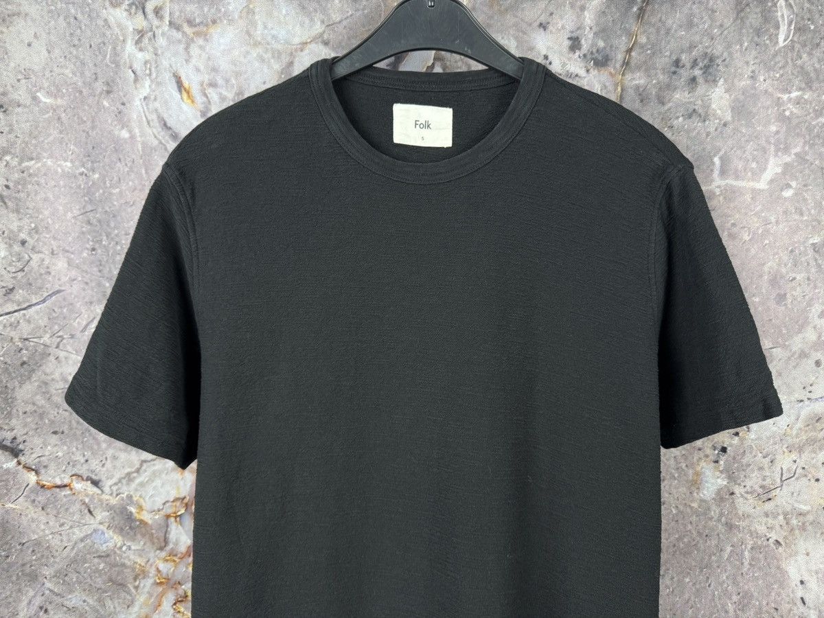 Folk Men’s Folk T-Shirt Black Cotton Streetwear Size 5 Size US XL / EU 56 / 4 - 3 Thumbnail