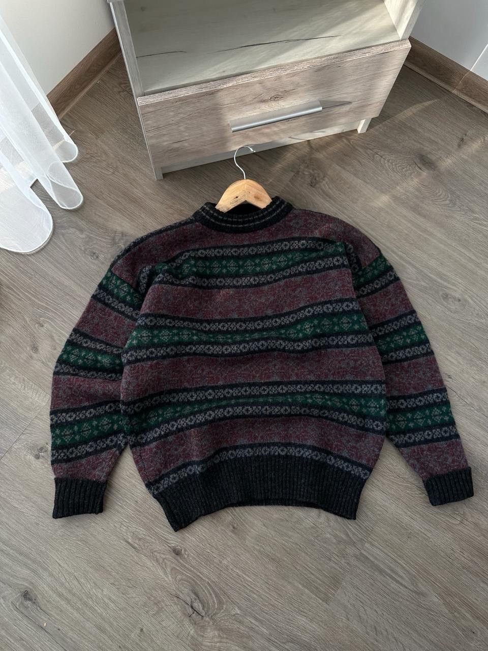 Vintage Vintage Ads Tec Lana Wool Knit Sweater Size US S / EU 44-46 / 1 - 3 Thumbnail