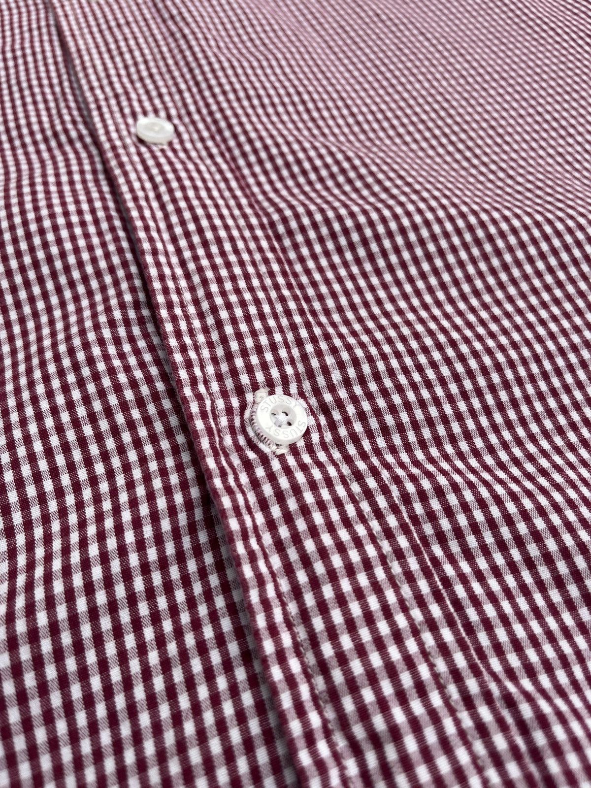 Japanese Brand × Stussy 🔥❤️OLD STUSSY Vintage Buttoned Checkered Shirt Size US M / EU 48-50 / 2 - 11 Thumbnail
