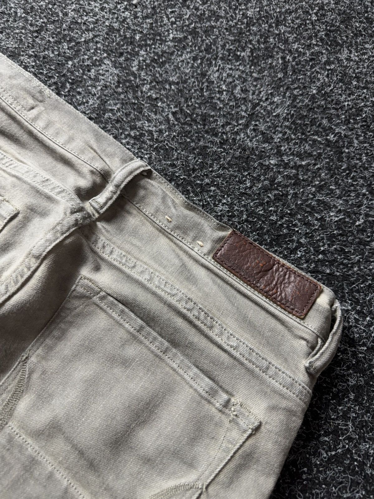 Allsaints AllSaints Grey Slim Jeans Rick style Minimal Stretch Denim Size 27" / US 4 / IT 40 - 21 Thumbnail