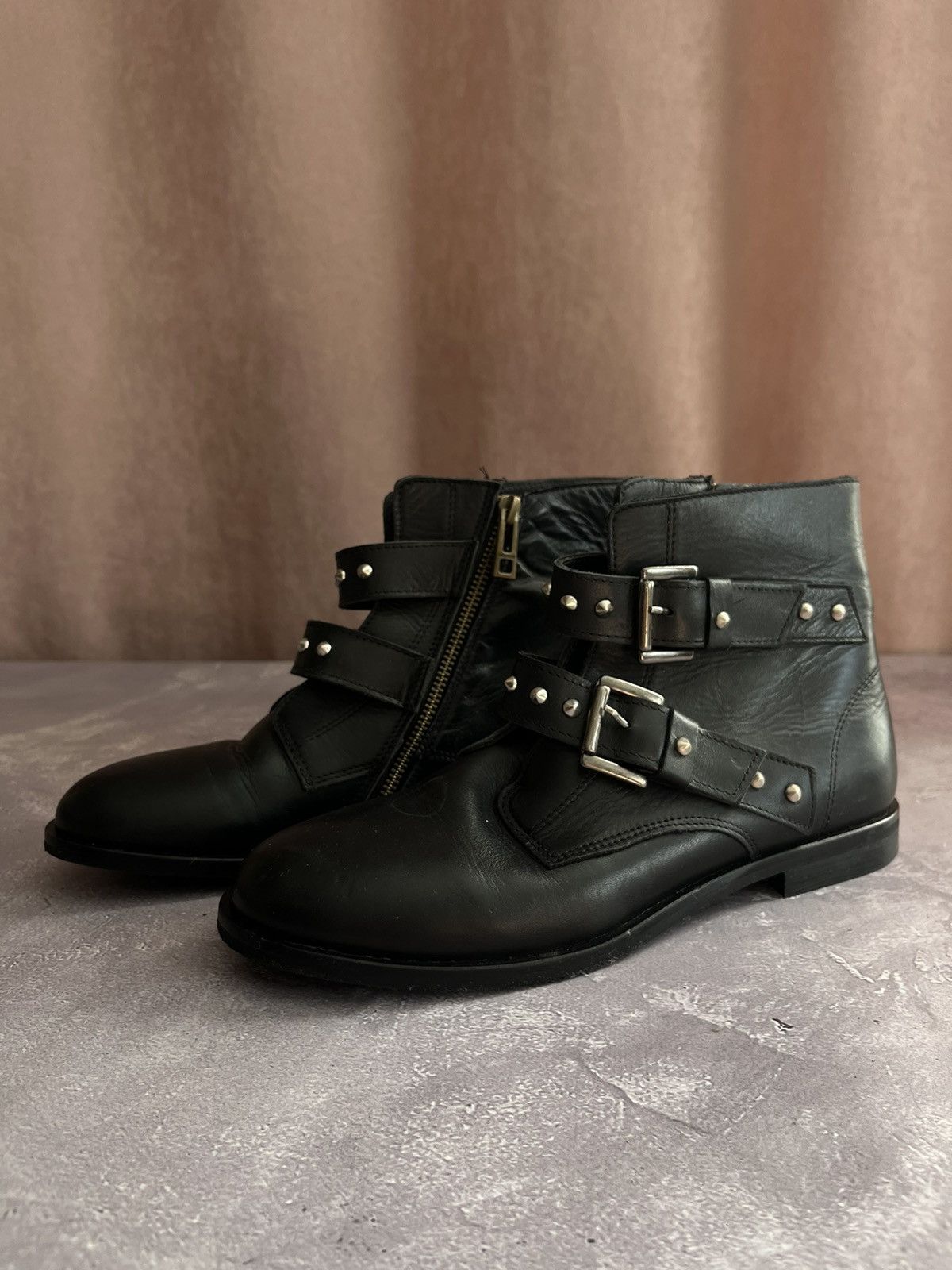 Zadig & Voltaire Zadig & Voltaire Leather Boots Black Size 39 Size US 6.5 / IT 36.5 - 2 Thumbnail