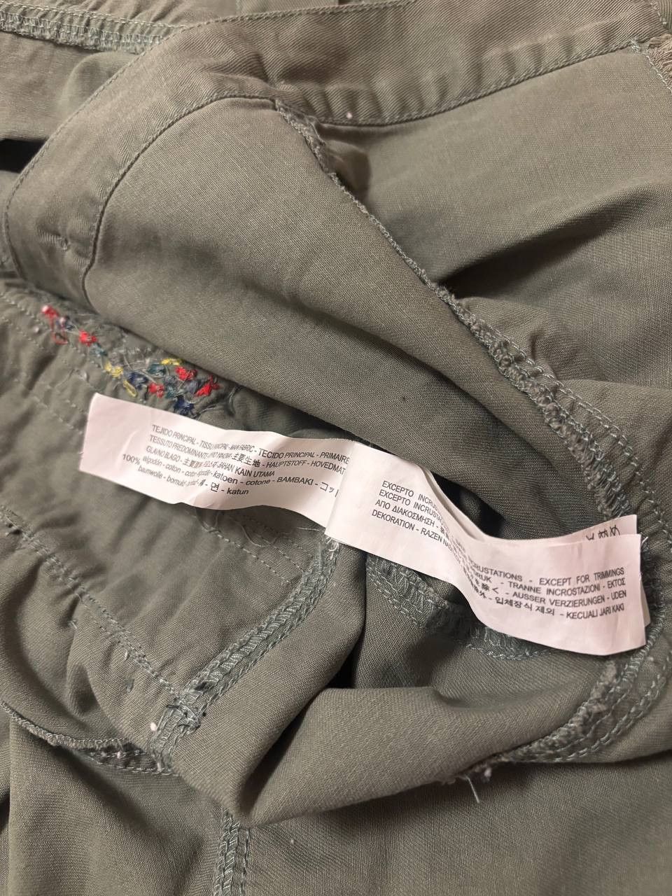 Zara Zara Woman Embroidered Jacket M Boho Military Style Tassels Size M / US 6-8 / IT 42-44 - 10 Thumbnail