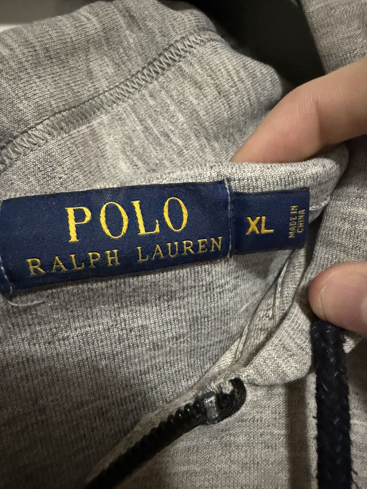 Polo Ralph Lauren Gray Polo Ralph Lauren hoodie Size US XL / EU 56 / 4 - 7 Thumbnail