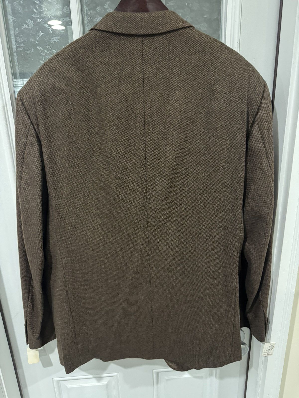 Other Mens Brown Cashmere Blazer Jacket size 48R Size 48R - 2 Thumbnail