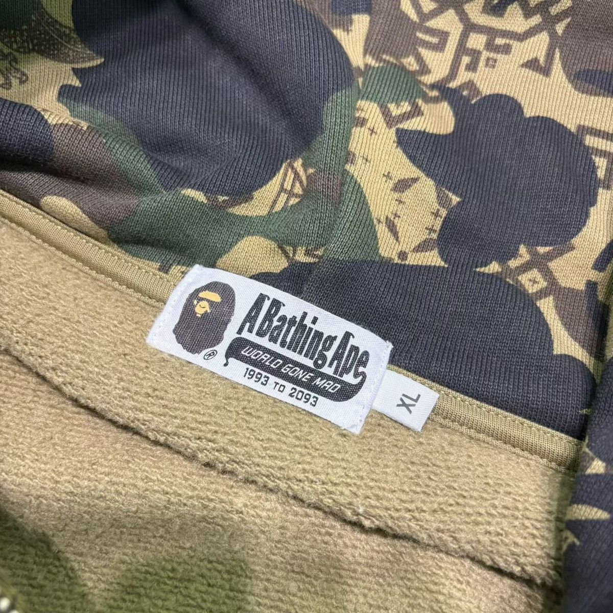 Bape BAPE CAMO LIMITED FULL ZIP HOODIE Size US XL / EU 56 / 4 - 7 Thumbnail