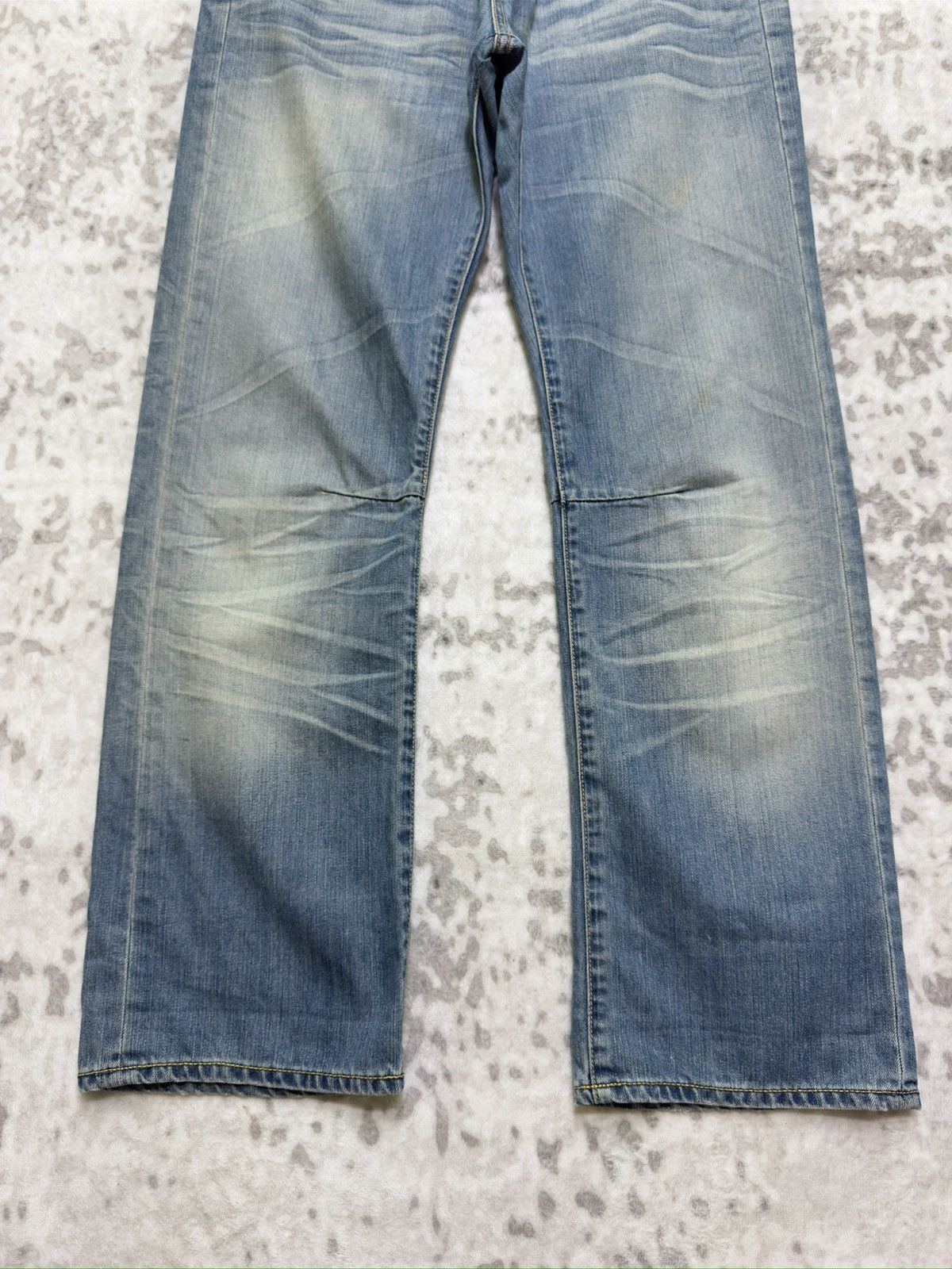 Ed Hardy Vintage Ed Hardy Claw Mark Distress Patch Back Pocket Denim Size US 32 / EU 48 - 6 Thumbnail