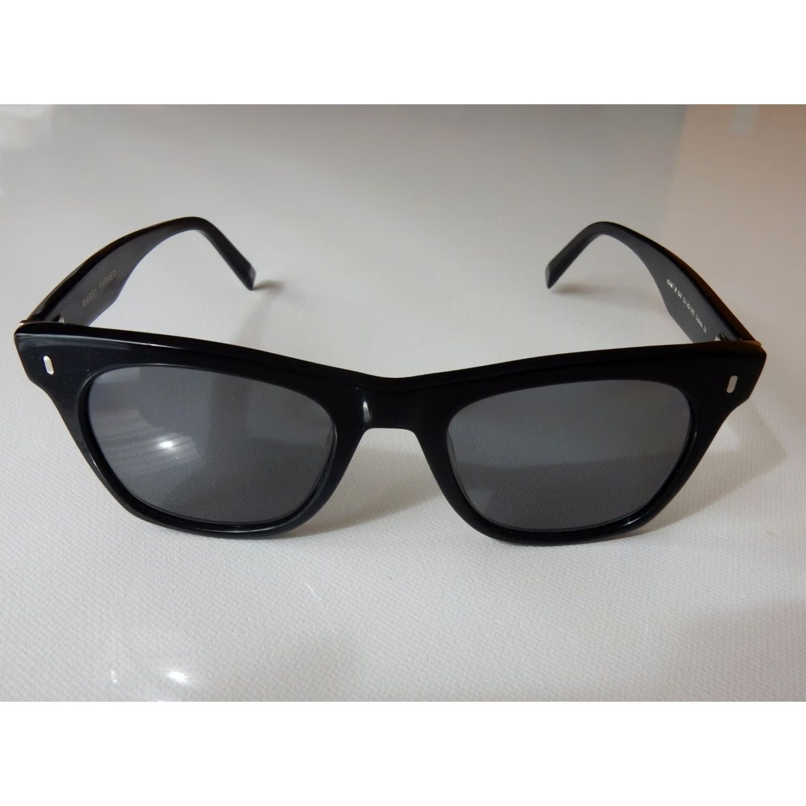 Parker VINTAGE Warby Parker Sunglasses FRAMES ONLY 52[]20 145 Hunt W 100 Men Black Sunglasses Mens Frames Only Focus 52 20 145 Warby Parker Size ONE SIZE - 2 Thumbnail