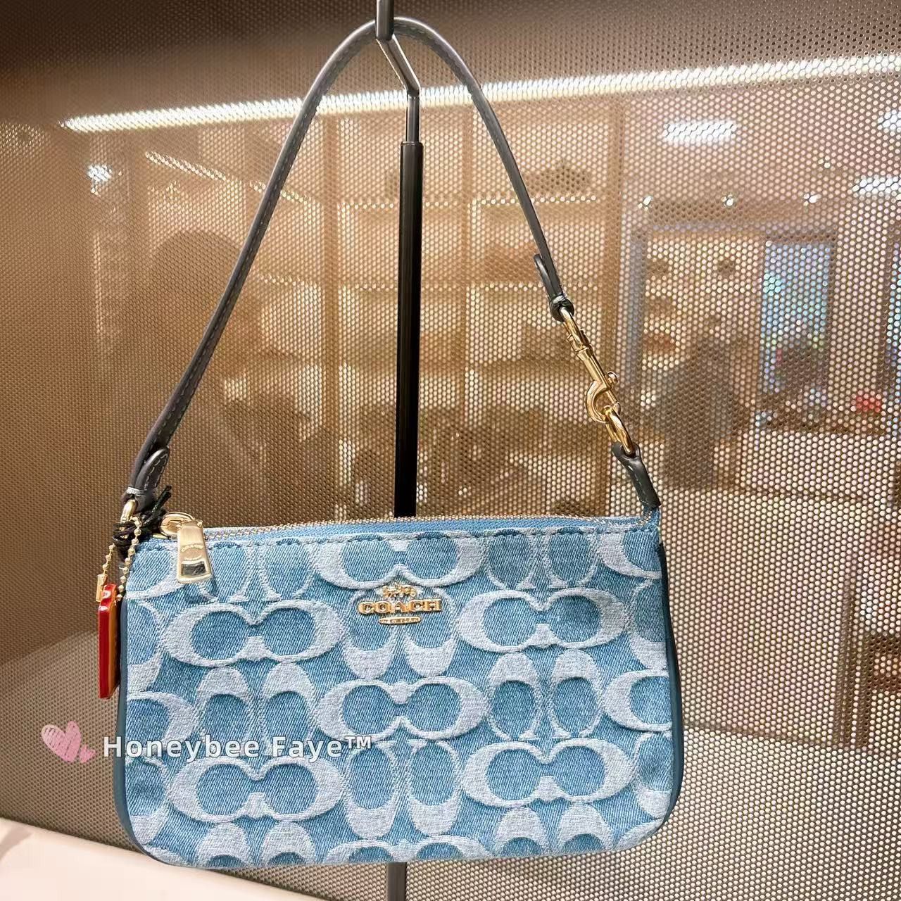 Coach Nolita 19 In Signature Denim CDE31 Size ONE SIZE - 1 Thumbnail