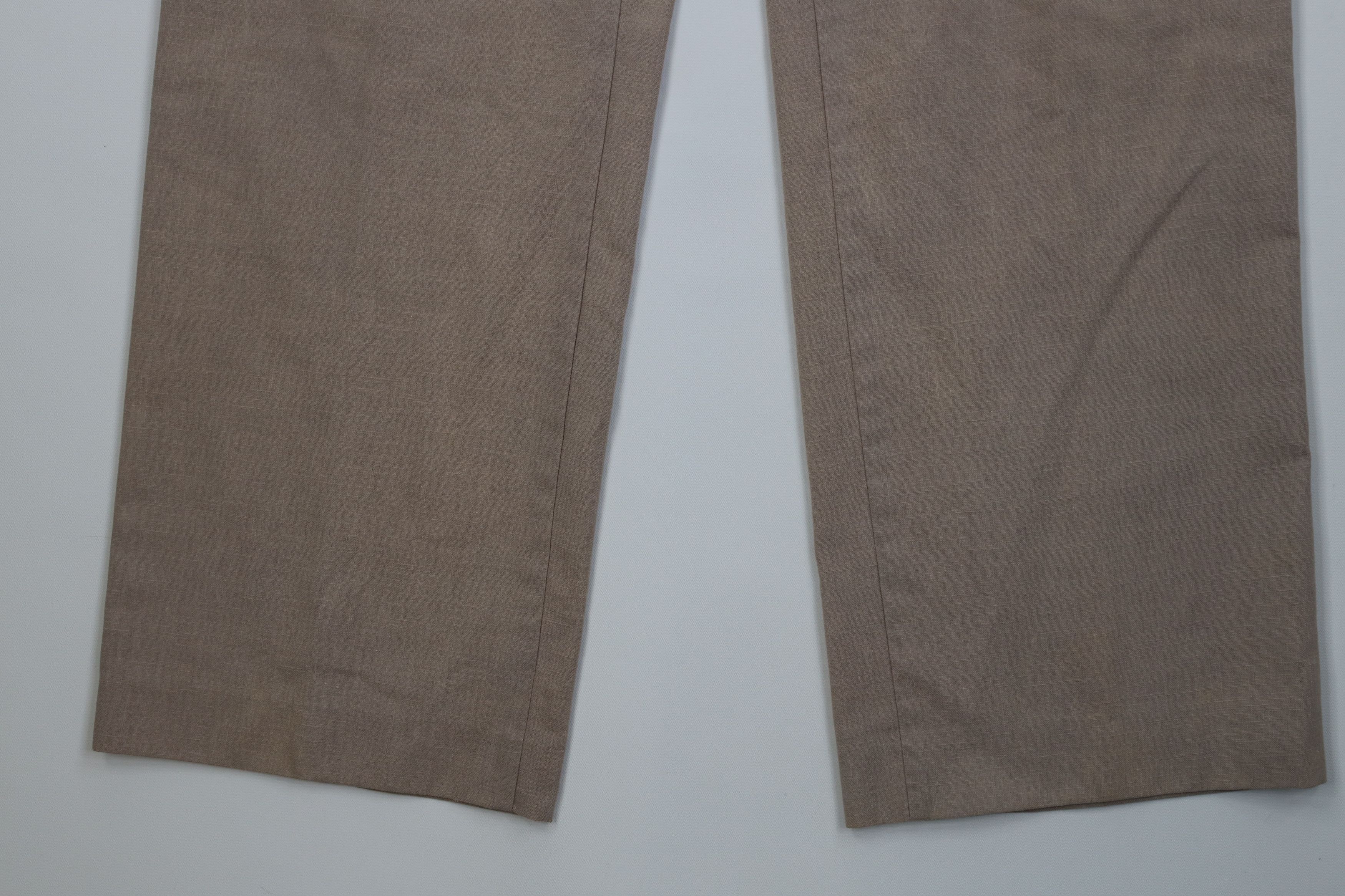 Vintage Vintage 70s 80s Streetwear Knit Wide Leg Chino Pants USA Size US 32 / EU 48 - 4 Thumbnail