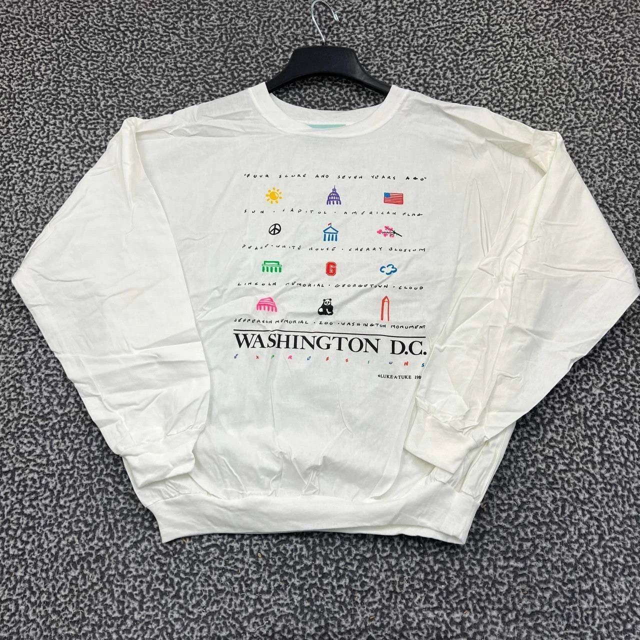 Other Vintage Washington DC Shirt Men L/XL Cotton Republic Size US XL / EU 56 / 4 - 1 Thumbnail