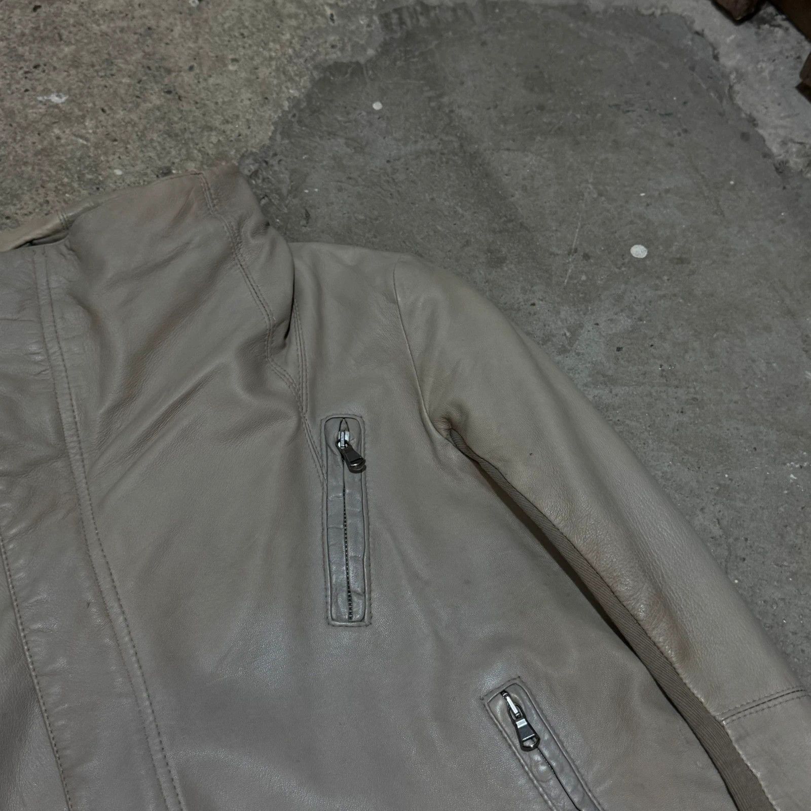 Other Rick owens style leather jacket Size S / US 4 / IT 40 - 10 Thumbnail
