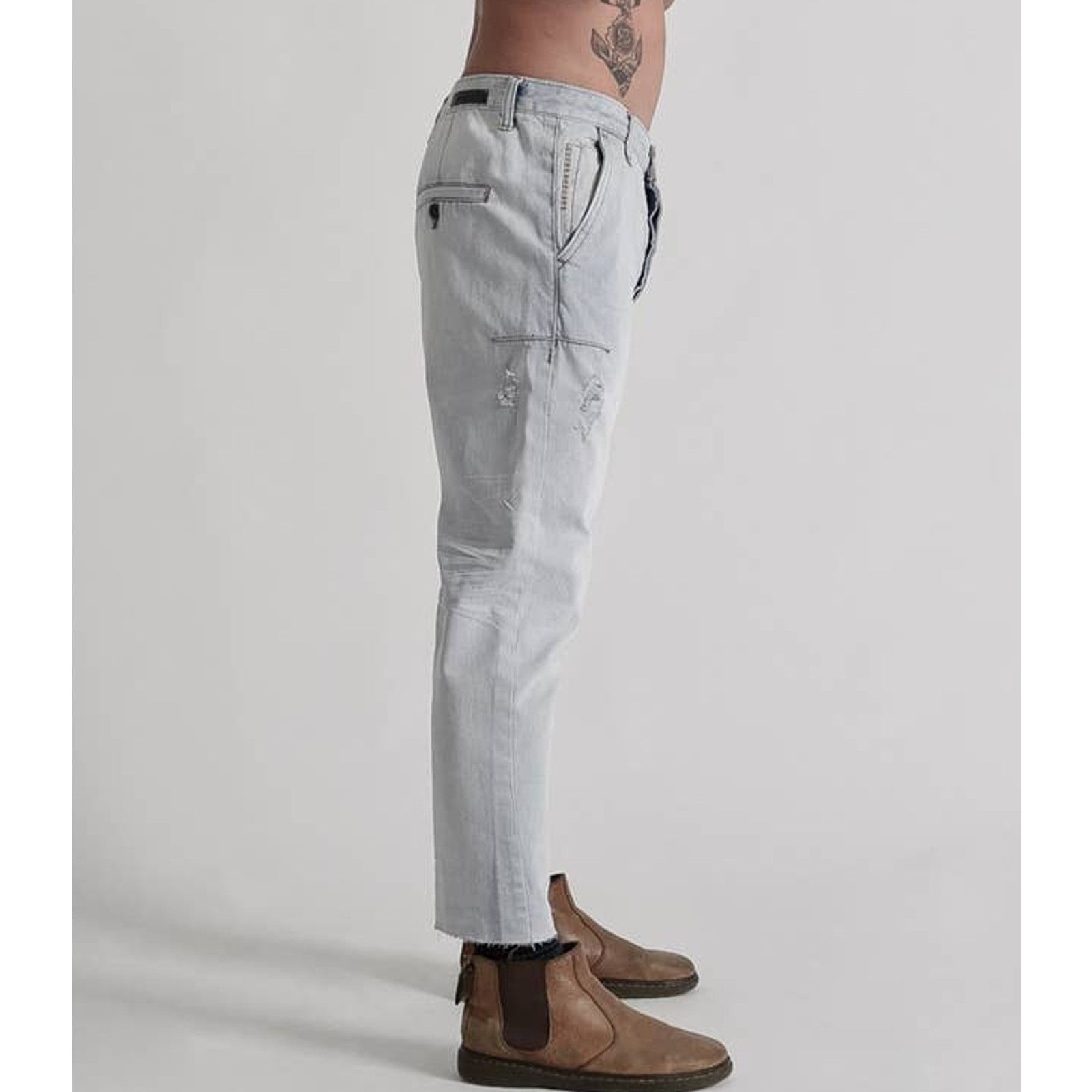 One Teaspoon Man X One Teaspoon 32 Long Brando Mr Browns Jeans NWT Size US 32 / EU 48 - 6 Thumbnail