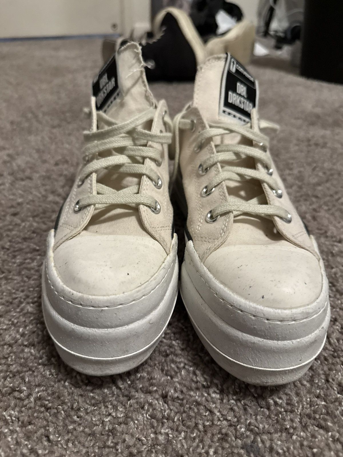 Converse × Rick Owens Drkshdw Converse X Rick Owens DKSHDW Size US 8.5 / IT 38.5 - 2 Thumbnail