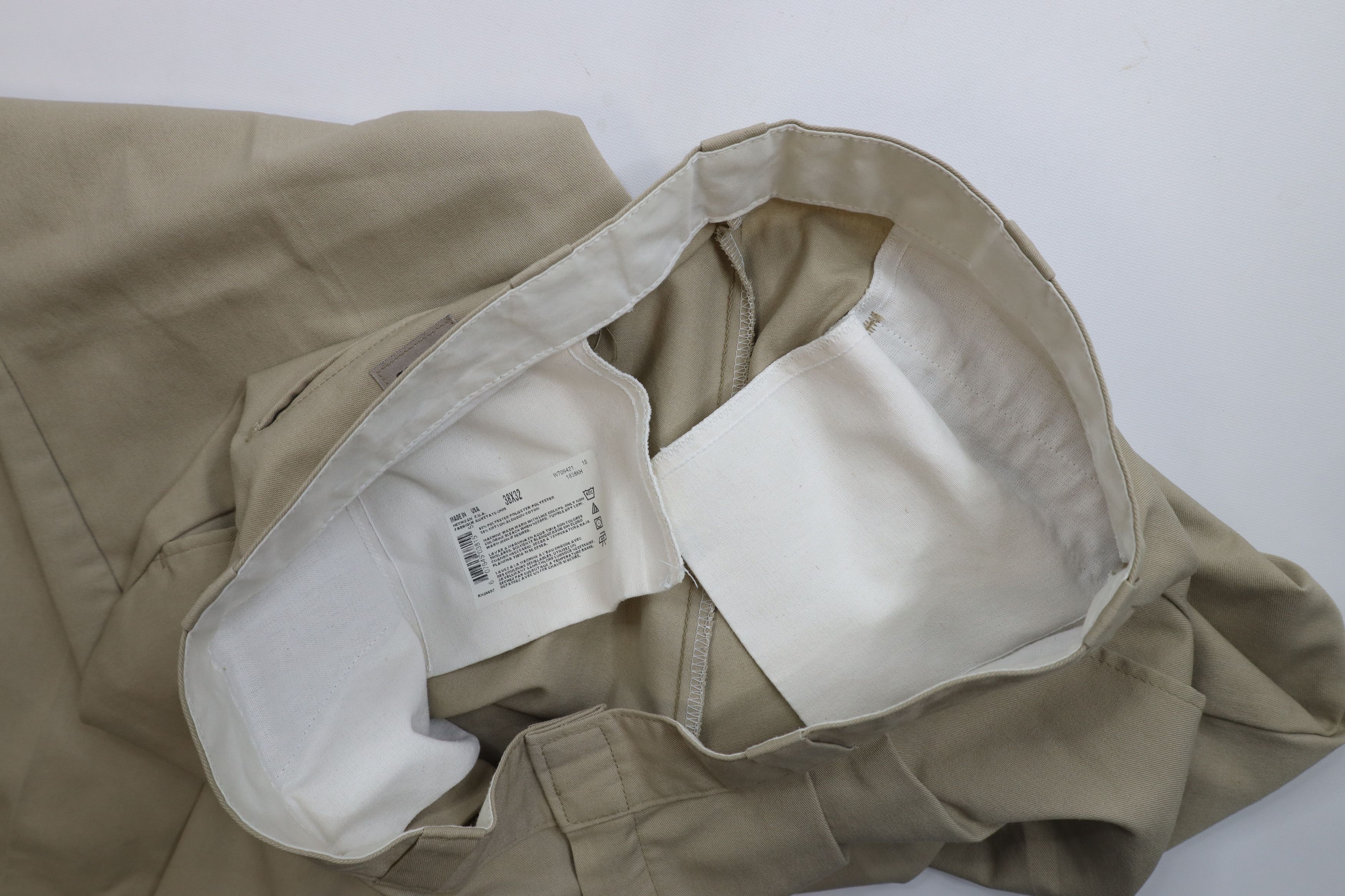 Dickies × Vintage Vintage 90s Dickies Mechanic Wide Leg Chino Pants USA Size US 38 / EU 54 - 12 Thumbnail
