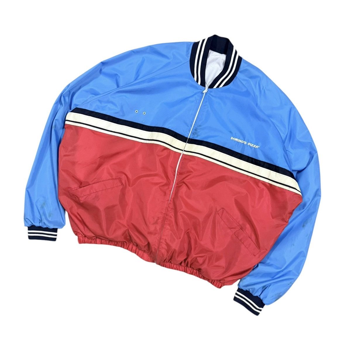 Vintage Vtg🔥80’s Domino Pizza Delivery Bomber Jacket Size US XL / EU 56 / 4 - 7 Thumbnail