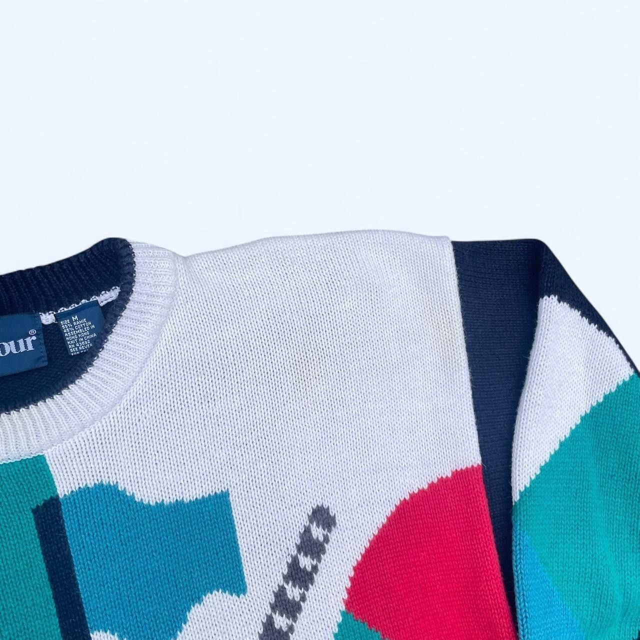 Vintage Vintage 90’s Par Four Golf Retro Geometric Sweater Size US M / EU 48-50 / 2 - 6 Thumbnail