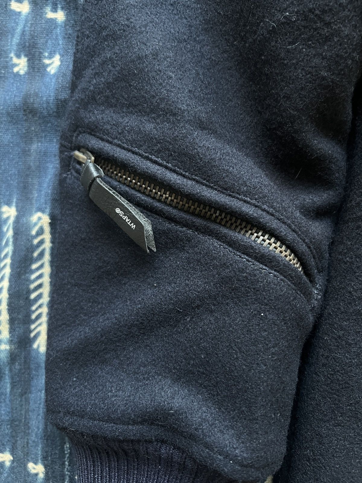 Wtaps Wtaps Archive 2008AW Melton Wool Biker Jacket Size US S / EU 44-46 / 1 - 10 Thumbnail