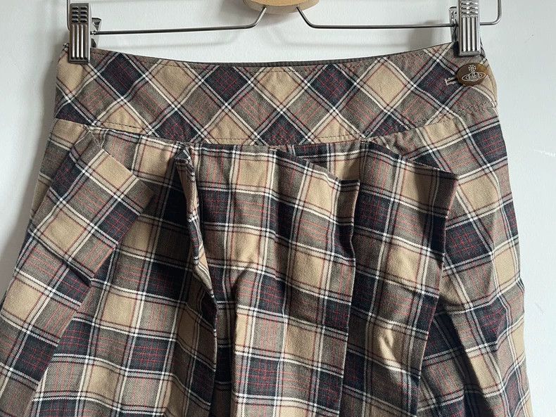 Vivienne Westwood Vivienne Westwood size2 Kaggle pleated slant zipper skirt Size 26" / US 2 / IT 38 - 2 Thumbnail