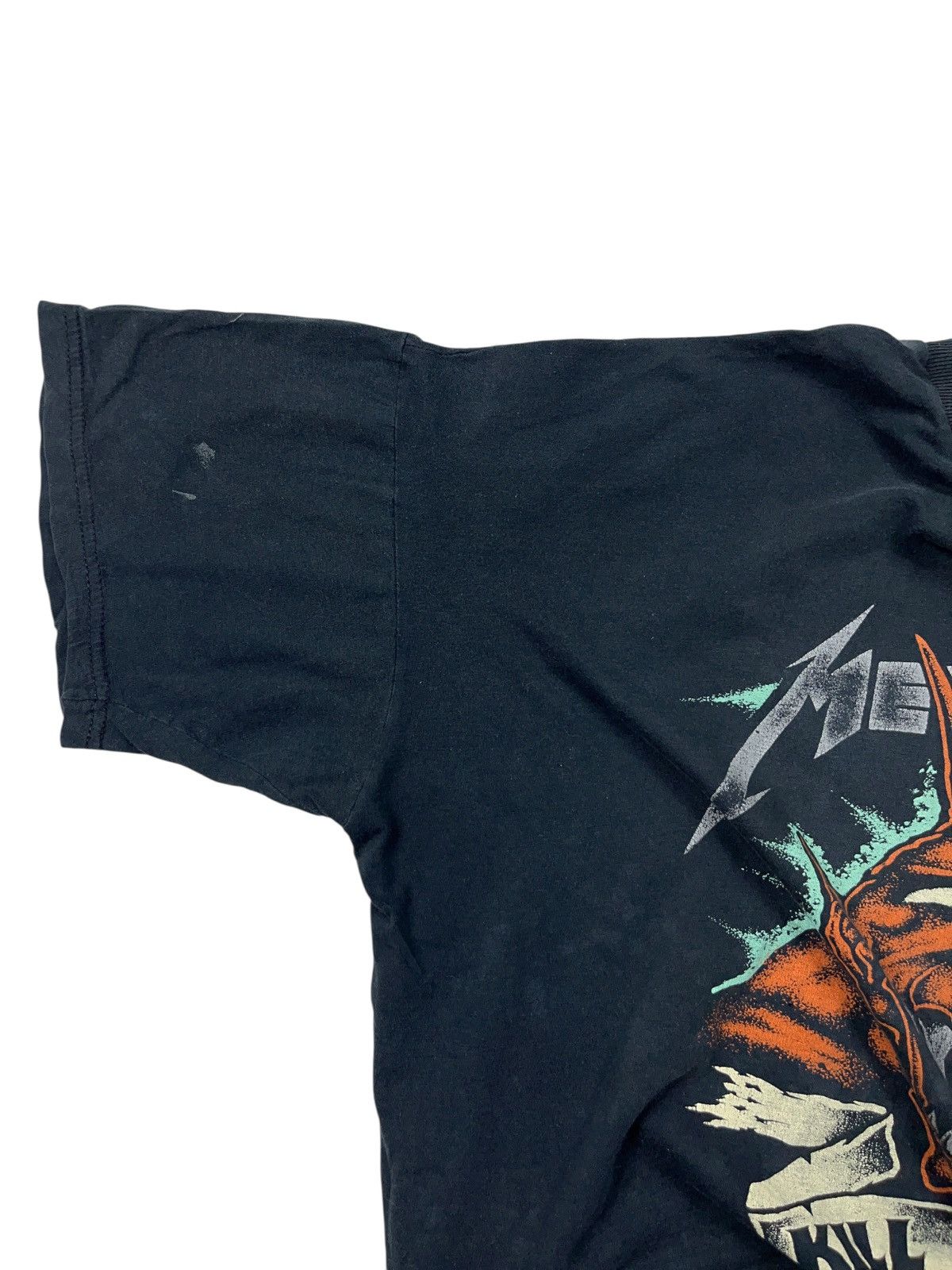 Metallica Vintage 90s Metallica Kill Em All T-shirt Slayer Pantera Size US XL / EU 56 / 4 - 9 Thumbnail