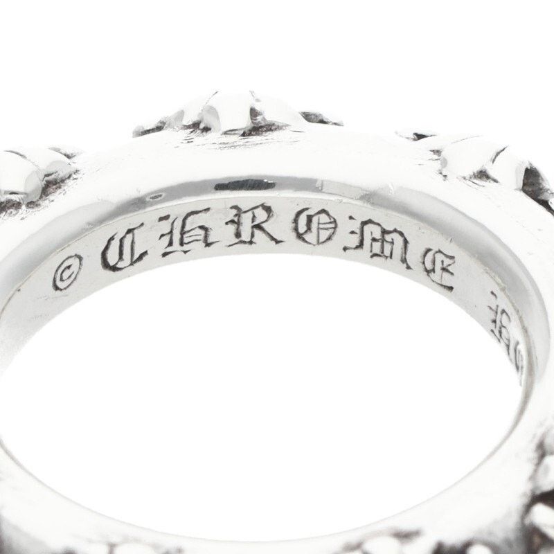 Chrome Hearts Chrome Hearts Cross Band Silver Ring Size ONE SIZE - 3 Thumbnail