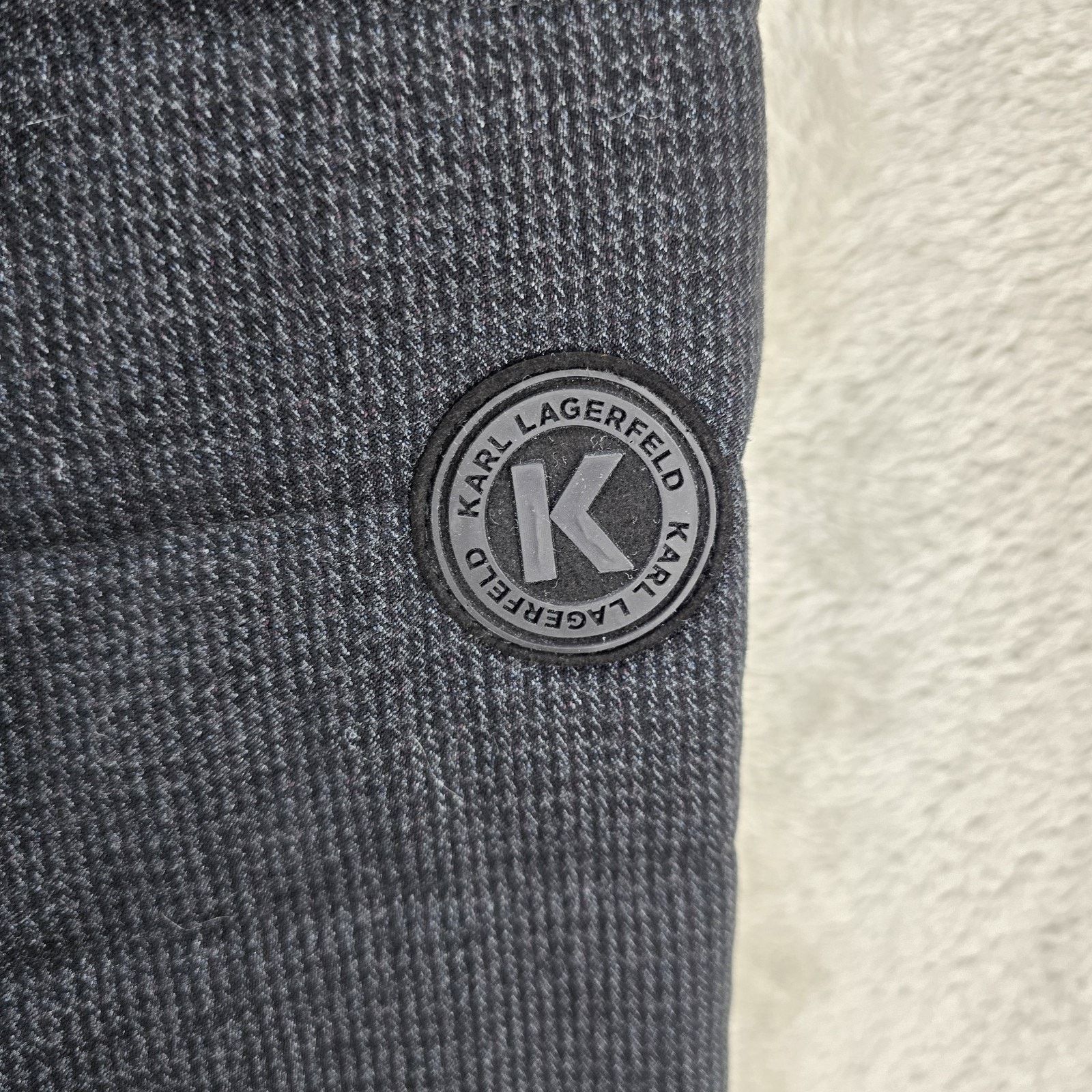 Other Karl Lagerfeld Paris Quilted Full Zip Jacket Medium-Large Size US L / EU 52-54 / 3 - 4 Thumbnail
