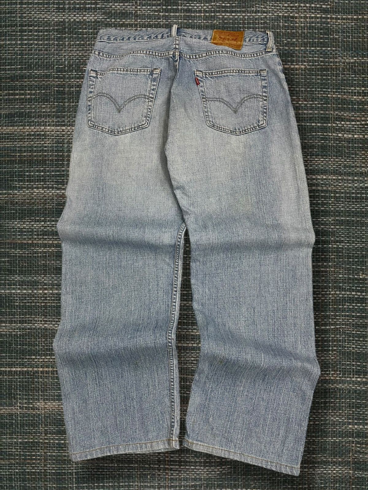 Levi's Vintage Clothing Vintage Original Designer Levis 503 Distressed Stain Denim Size US 32 / EU 48 - 9 Thumbnail